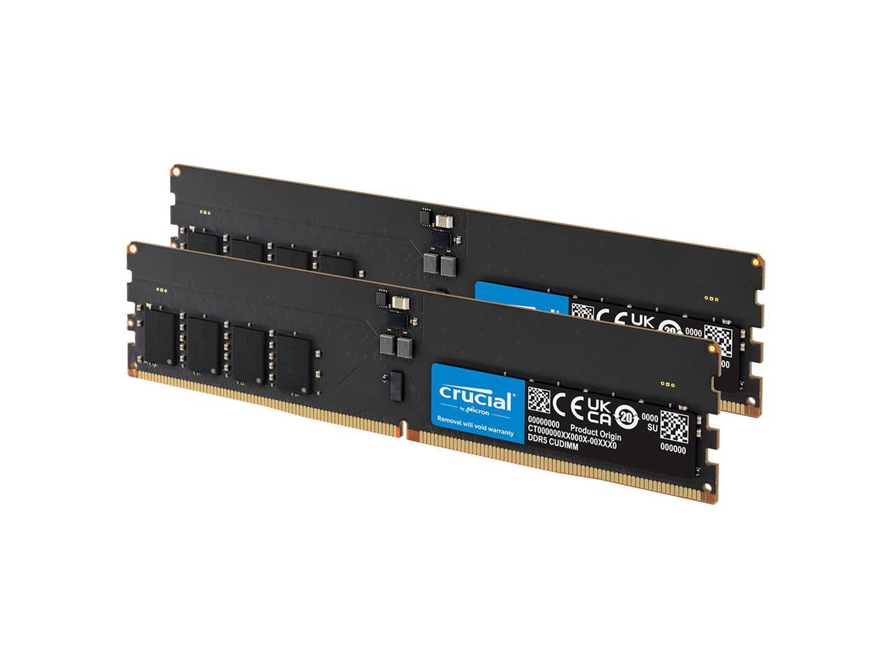 Crucial 64GB DDR4 3200MHz CL22 SODIMM Memory Kit, 2x32GB, High