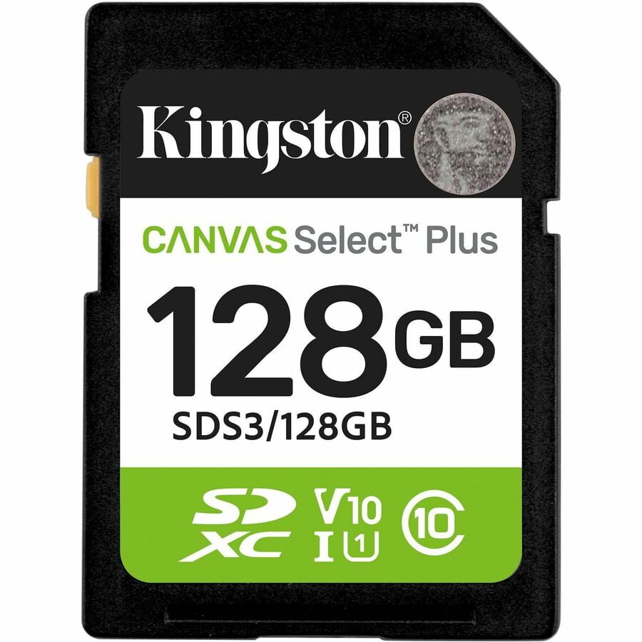 Kingston 32GB SDHC Canvas Select Plus 100MB/s Read Class 10 UHS-I