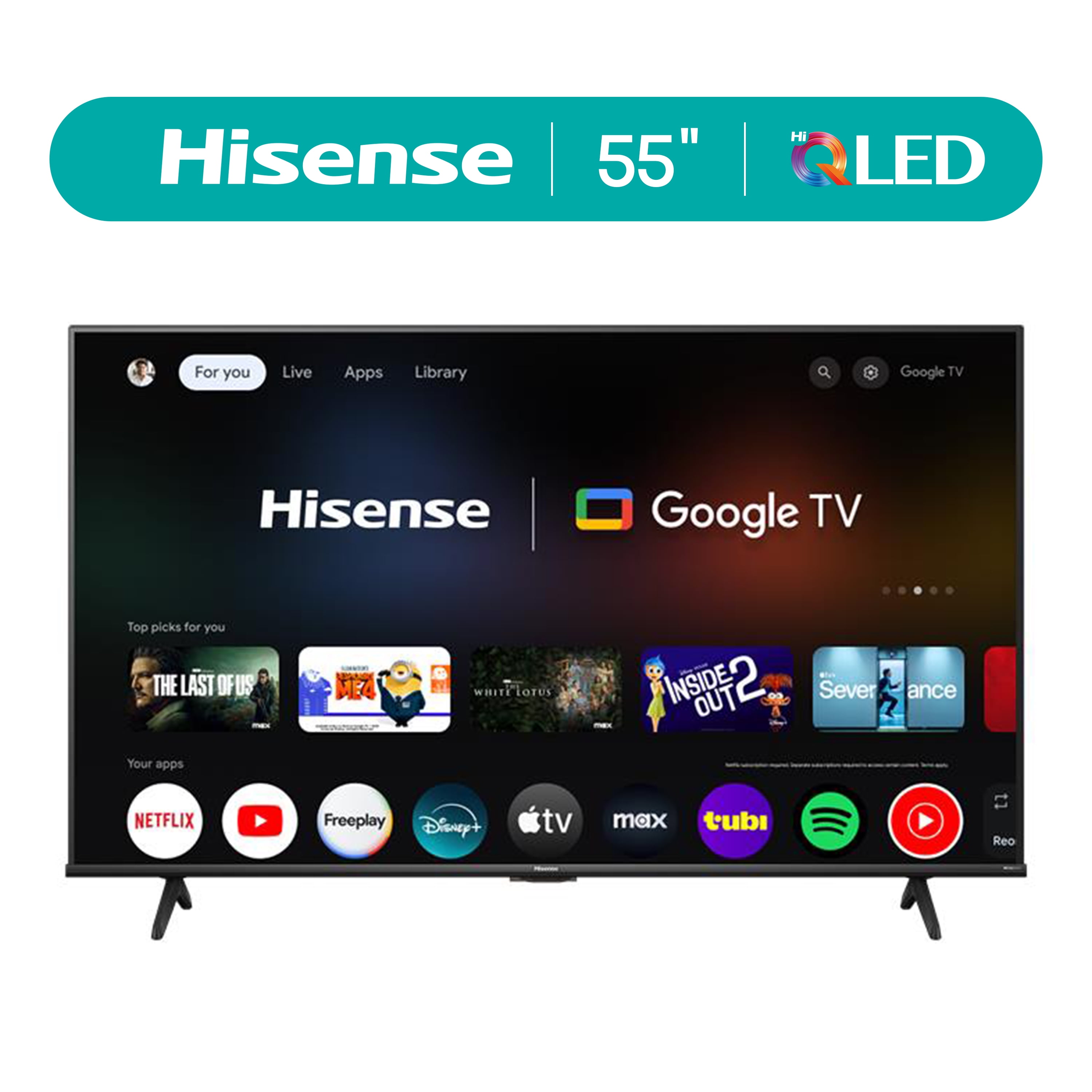 Restored Hisense 55