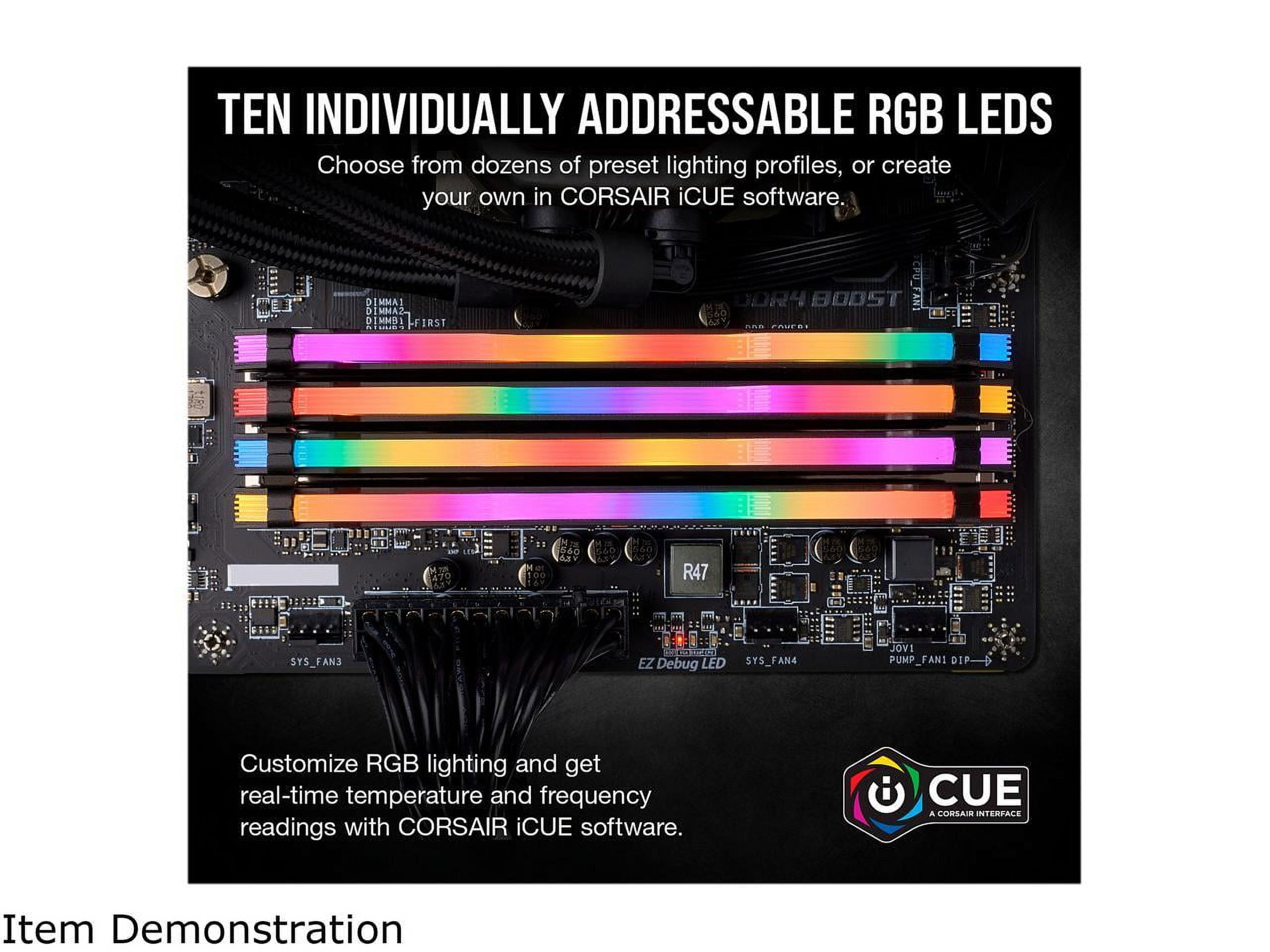 Corsair Vengeance Pro RGB Gaming 32GB Internal RAM DDR4 3600 PC4