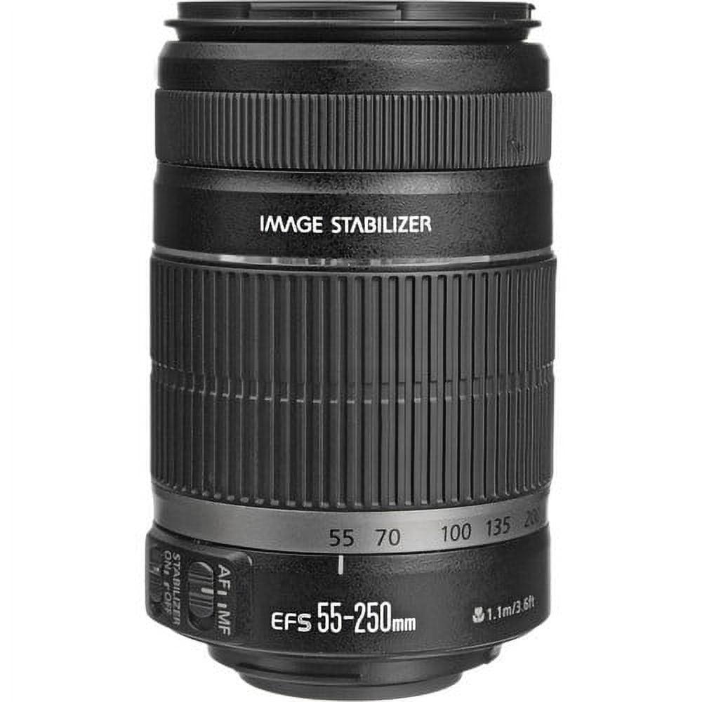 Canon EF-S 55-250mm f/4.0-5.6 IS II Telephoto Zoom Lens - Walmart.com