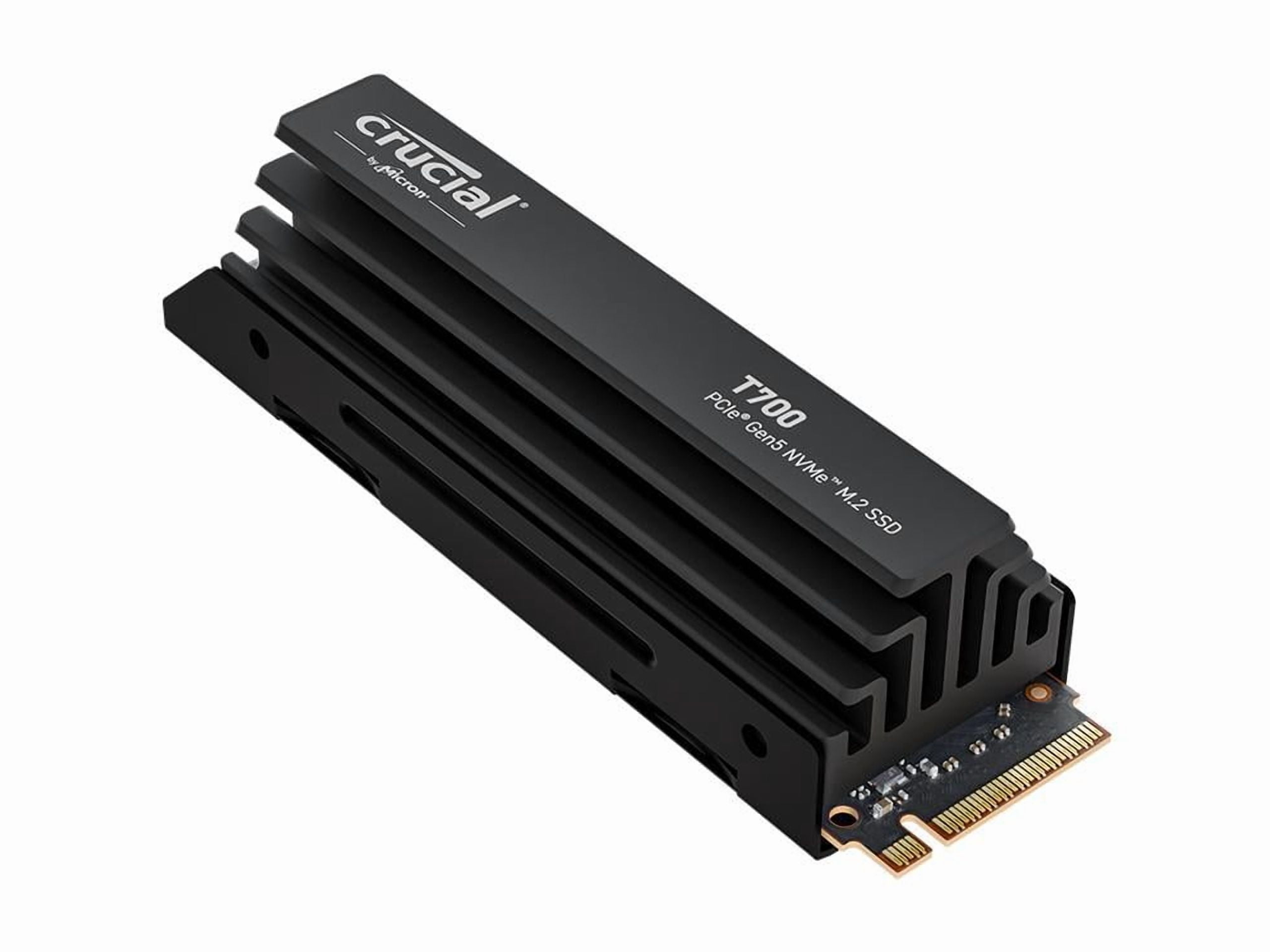 Crucial 1TB T500 Gen4 NVMe M.2 Gaming SSD, Up to 7300MB/s, Laptop