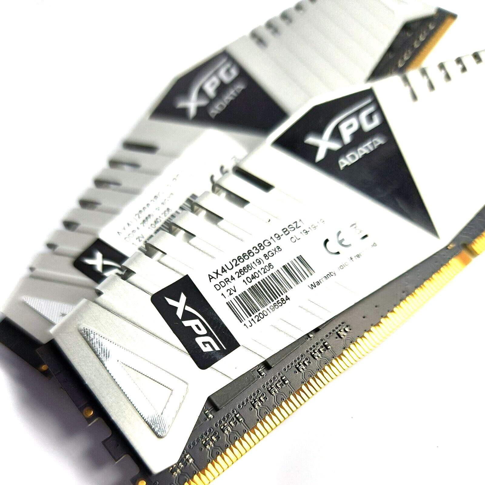 ADATA XPG 16GB DDR4 2666MHz Desktop RAM, 2 x 8GB Modules
