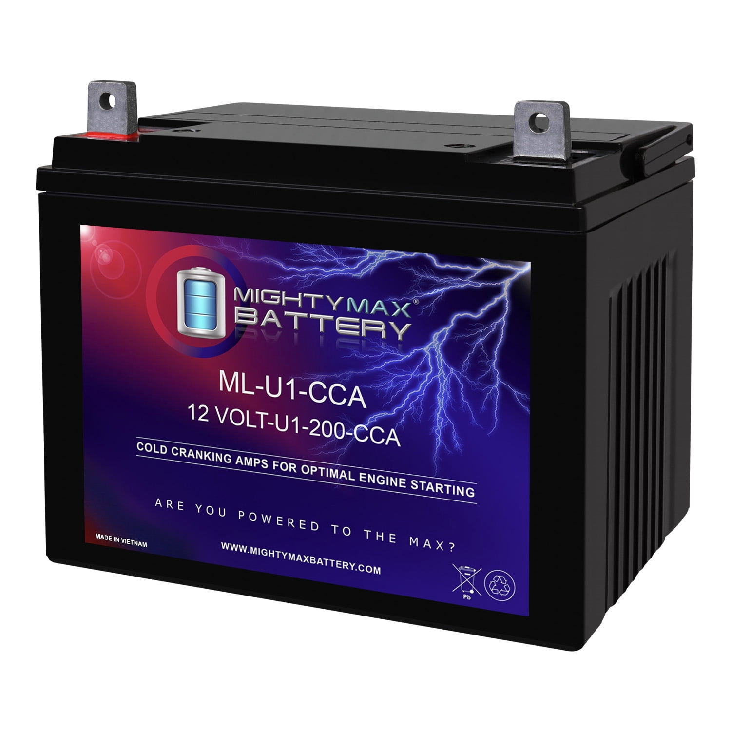 ML-U1 200CCA Battery for Bobcat by Textron ZT-226 EFI Zero-Turn