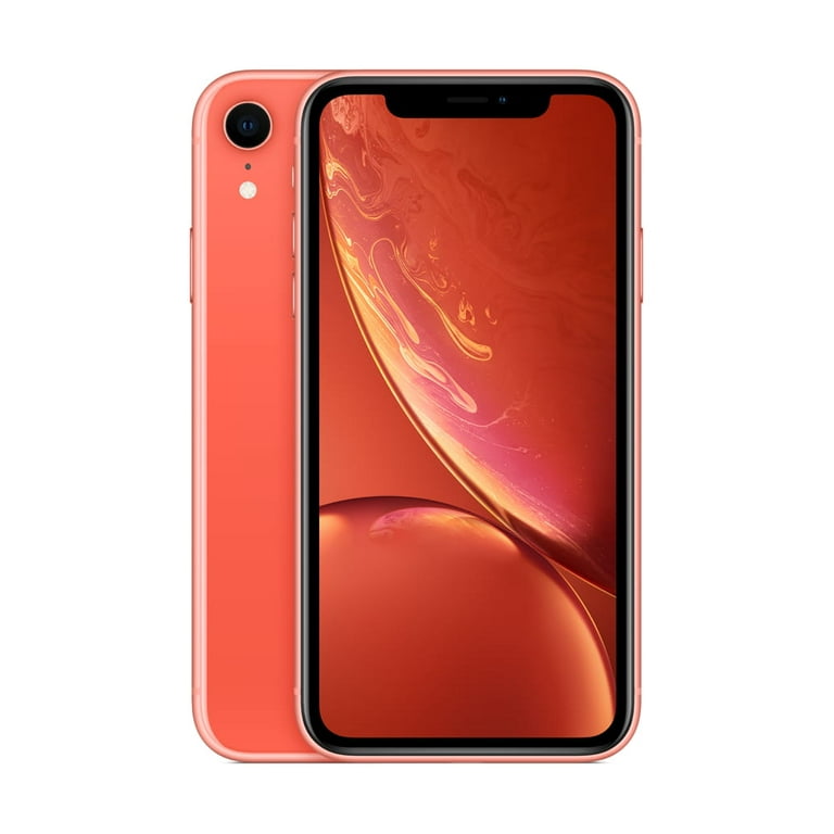 Verizon Apple iPhone XR 128GB, Coral - Walmart.com