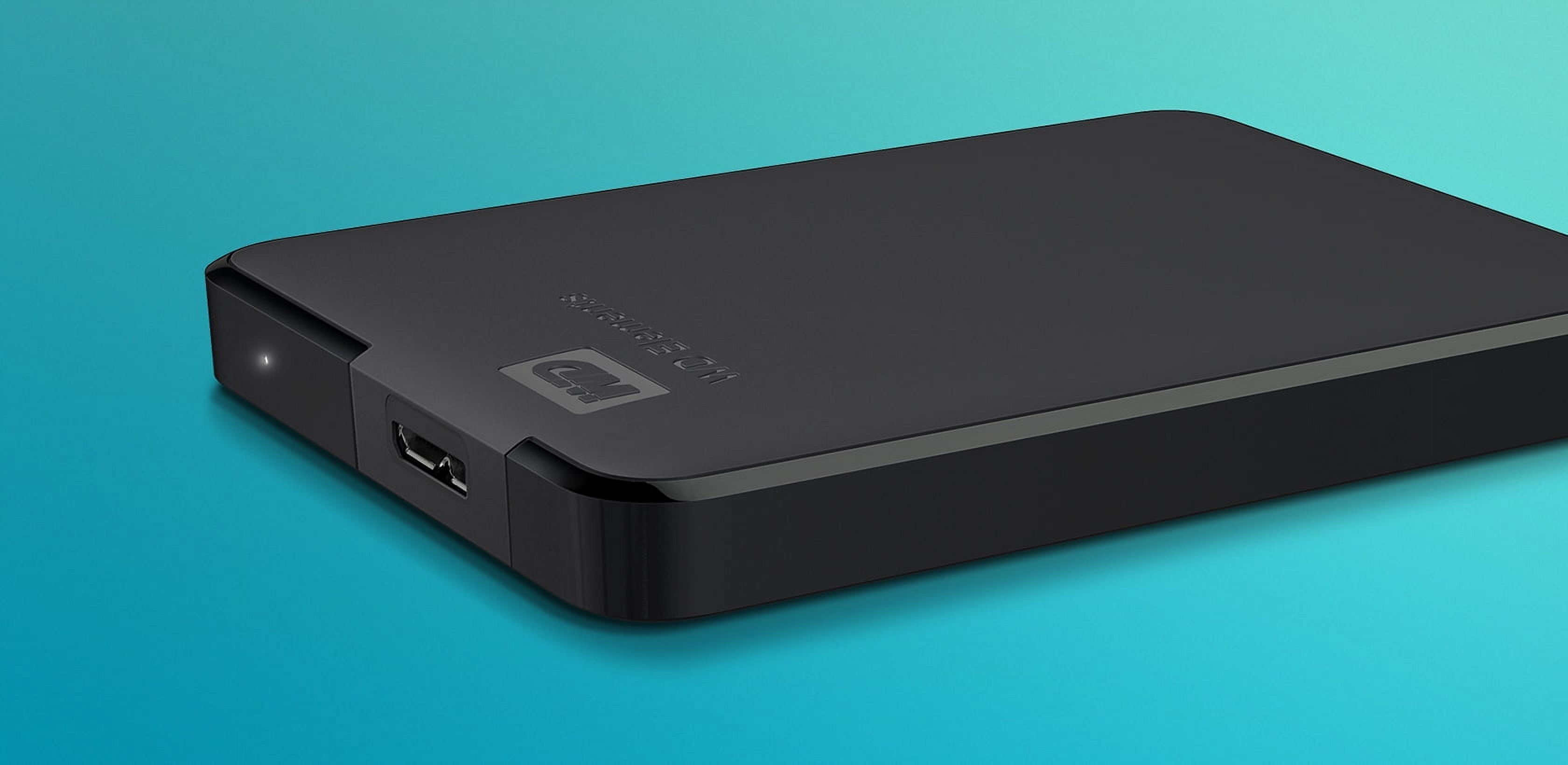 WD 2TB Elements Portable External Hard Drive - USB 3.0, High