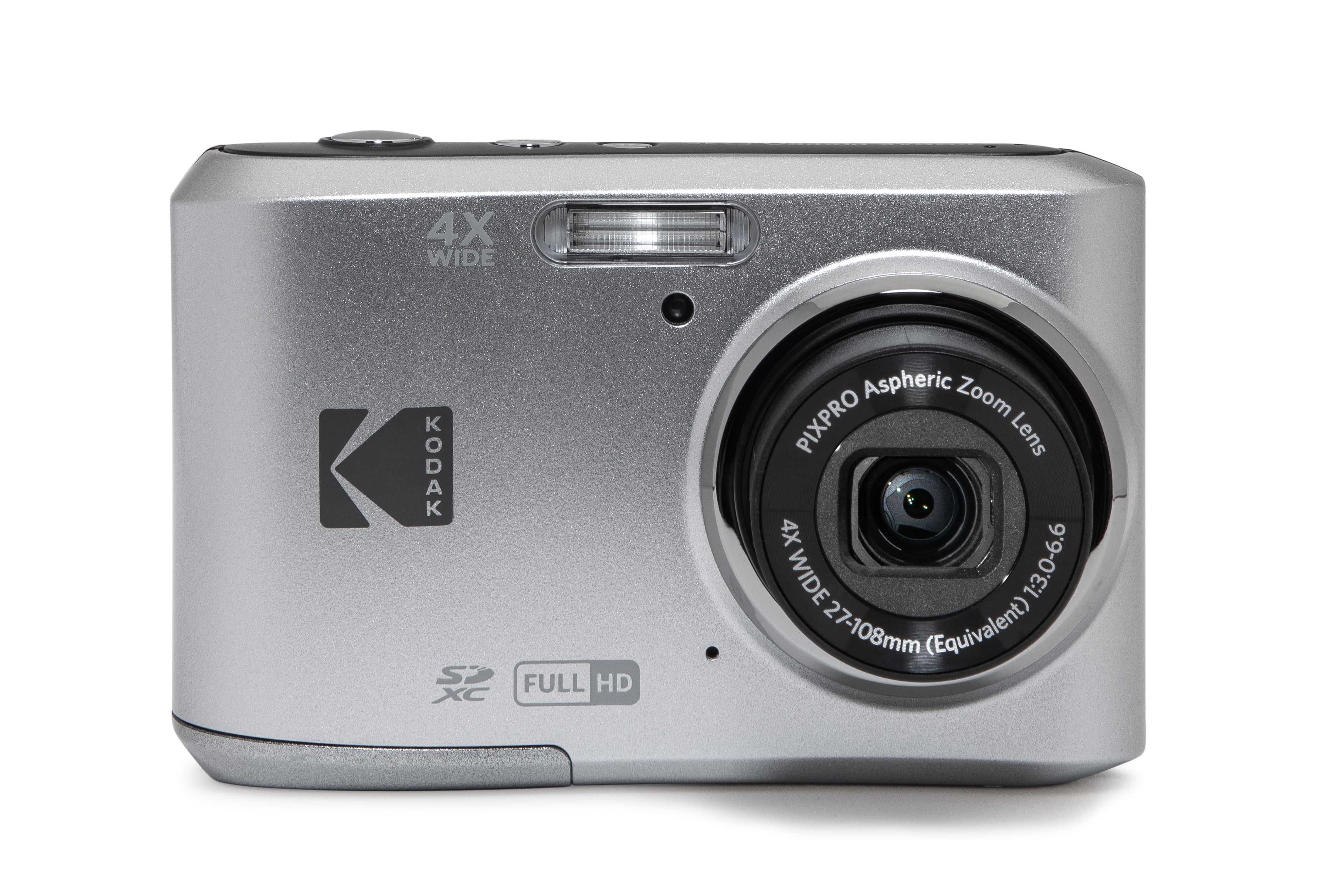 KODAK PIXPRO FZ45-SL (Silver) 4X Optical Friendly Zoom Digital