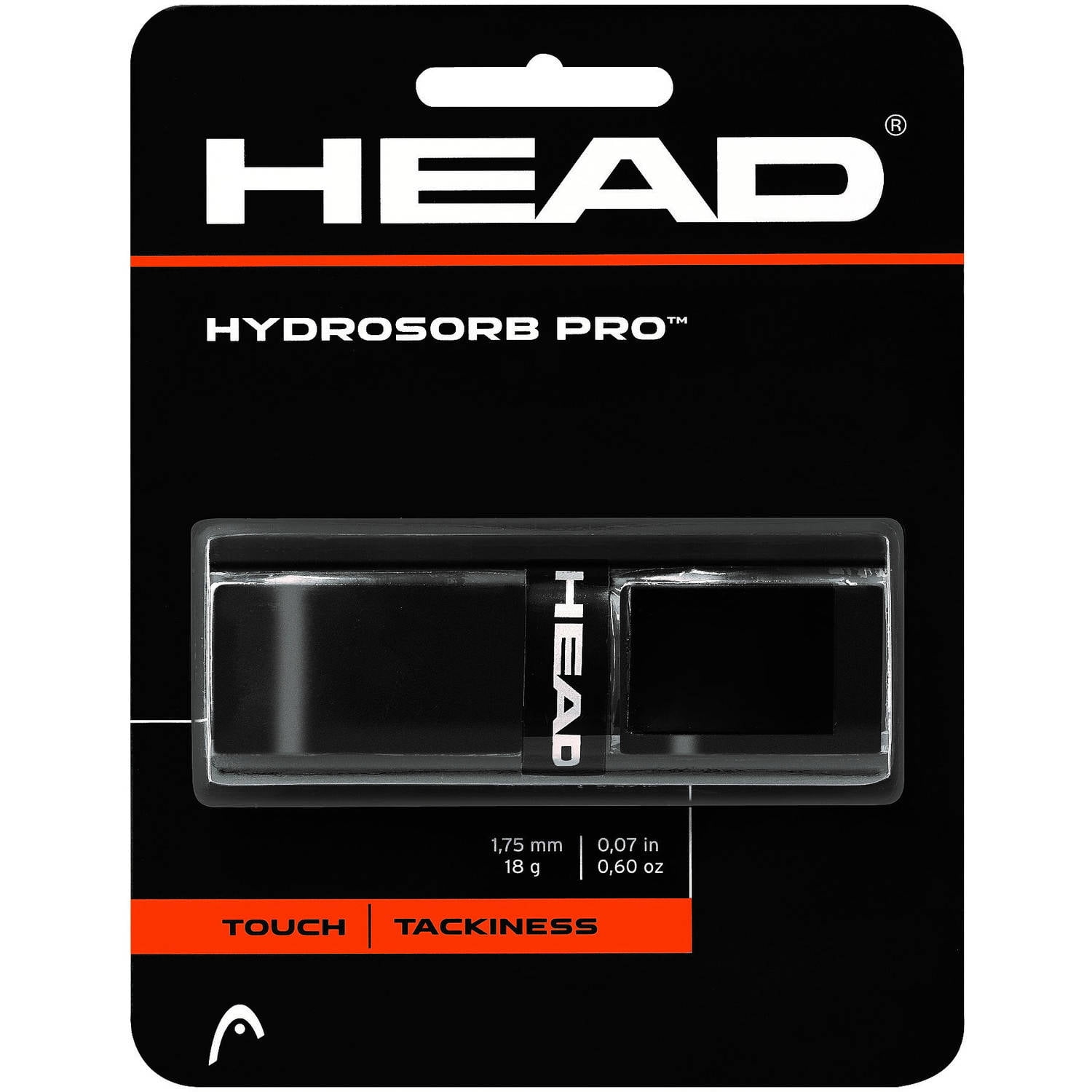 HEAD HydroSorb Tour Replacement Grip, Black - Walmart.com