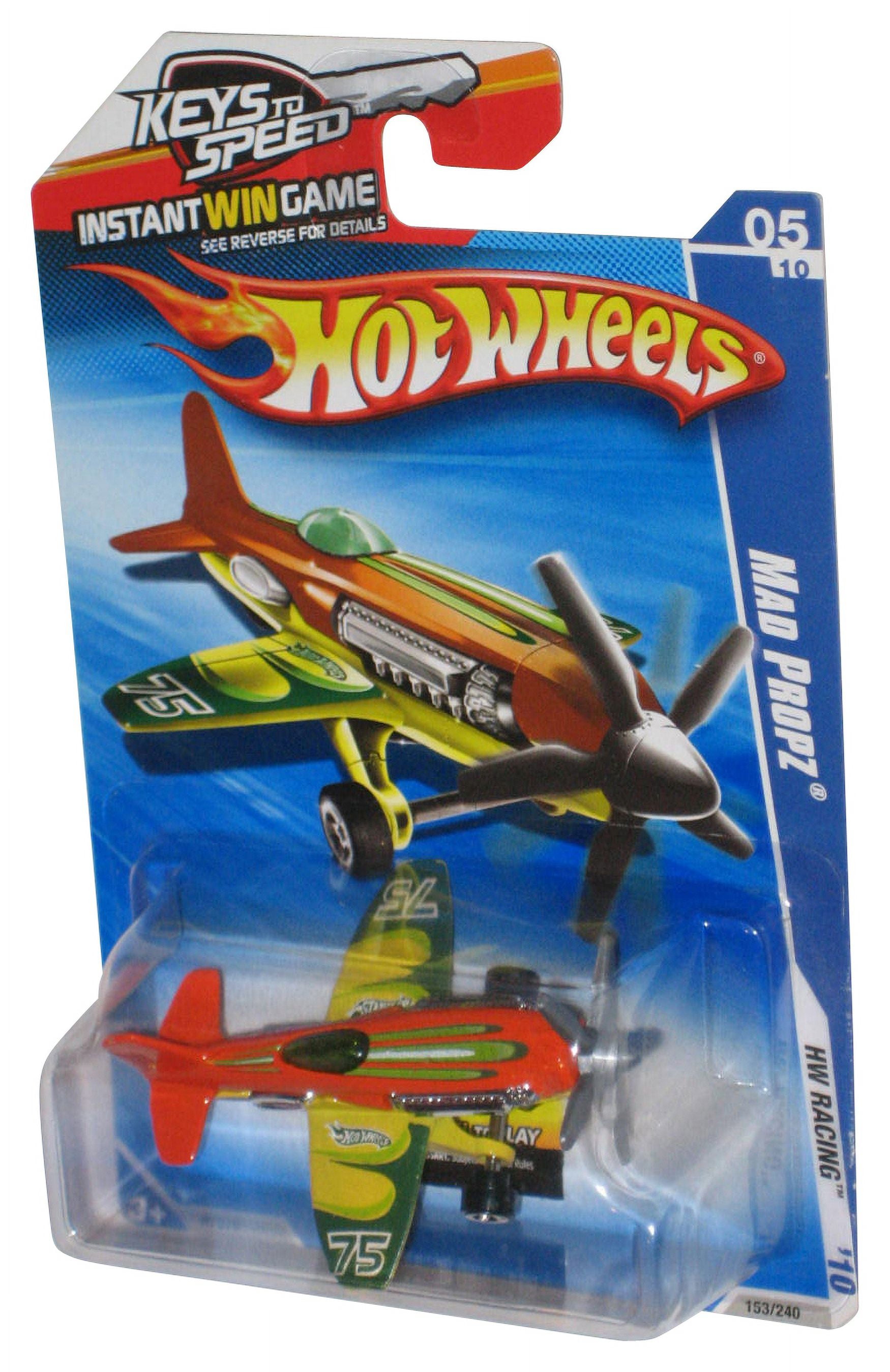 Hot Wheels HW Racing '10 5/10 (2009) Mad Propz Orange & Yellow Toy