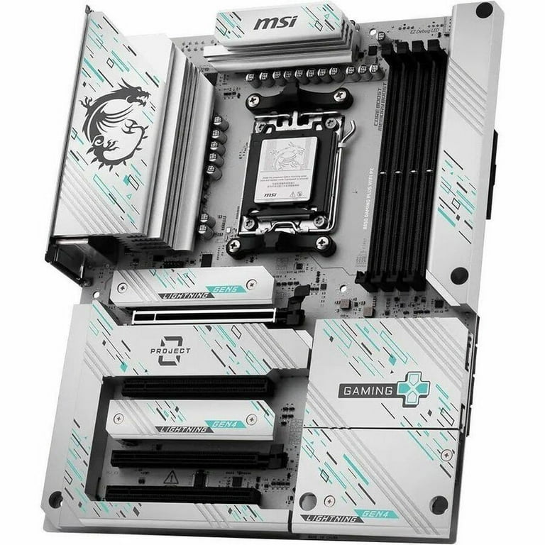 MSI B850 GAMING PLUS WIFI PZ Gaming Desktop Motherboard, AMD B850