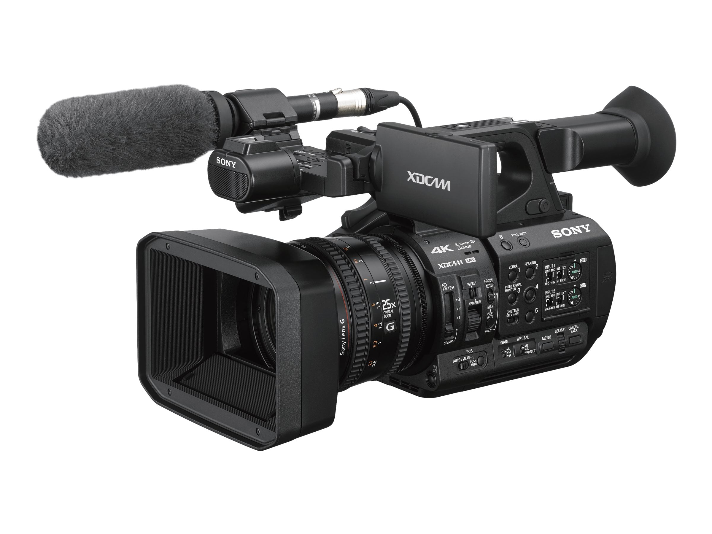 Sony XDCAM PXW-Z190 4K Video Camera Camcorder - 60fps, 25x Zoom