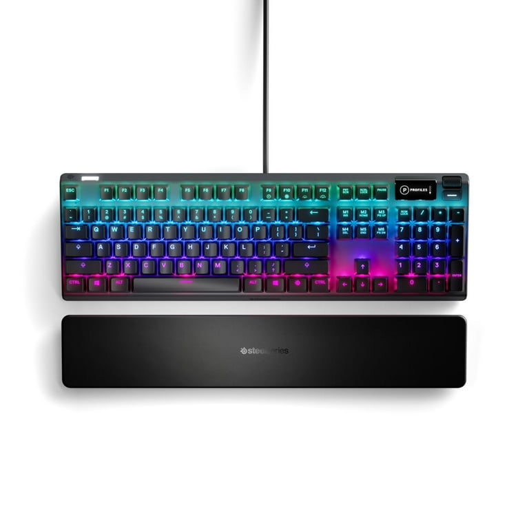 SteelSeries Apex 7 Mechanical Gaming Keyboard with OLED Smart