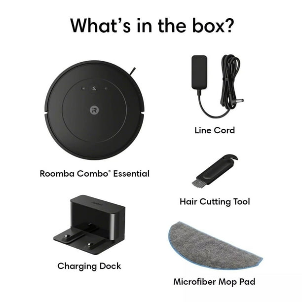 iRobot® Roomba Combo® Essential Robot Vacuum and Mop with Smart