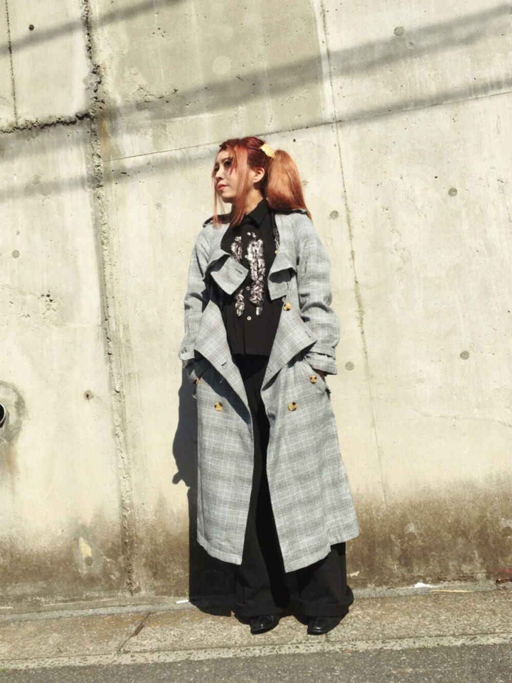 FACETASM ファセッタズム ガウン トレンチコート ベルト付き サイズL