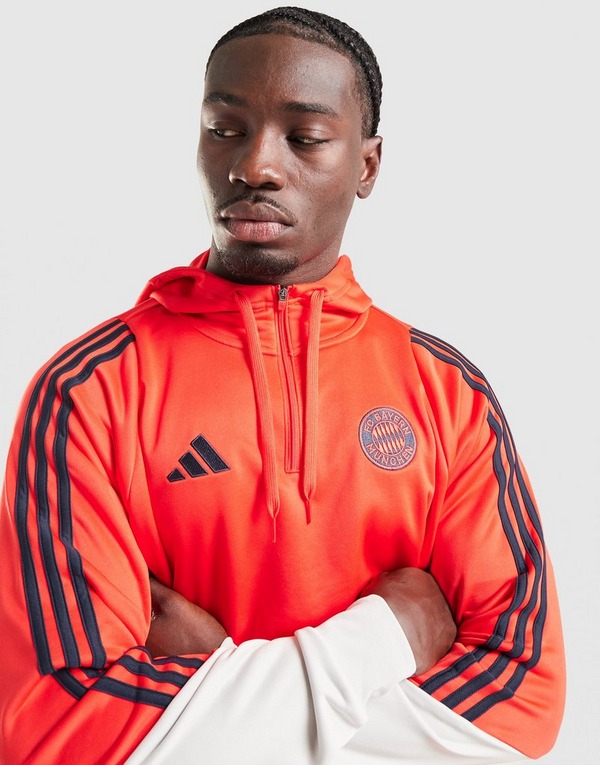 Red adidas FC Bayern Munich Training Hoodie - JD Sports Global