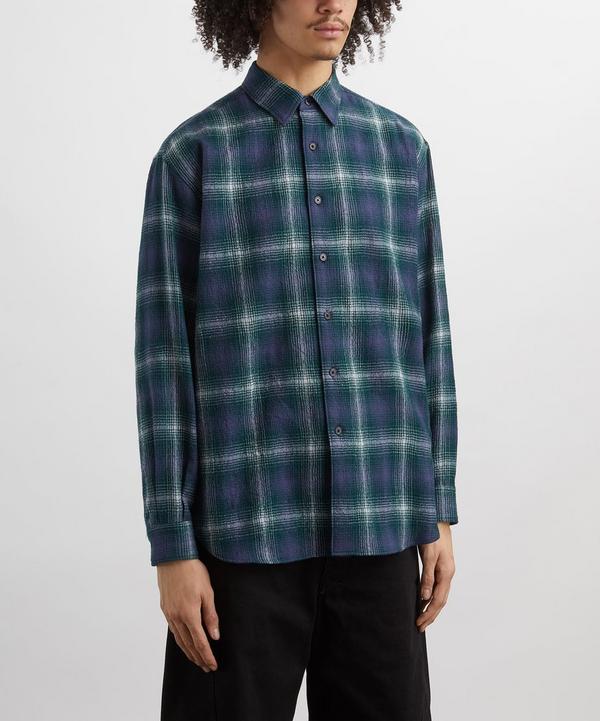 Auralee Airy Wool Check Shirt | Liberty
