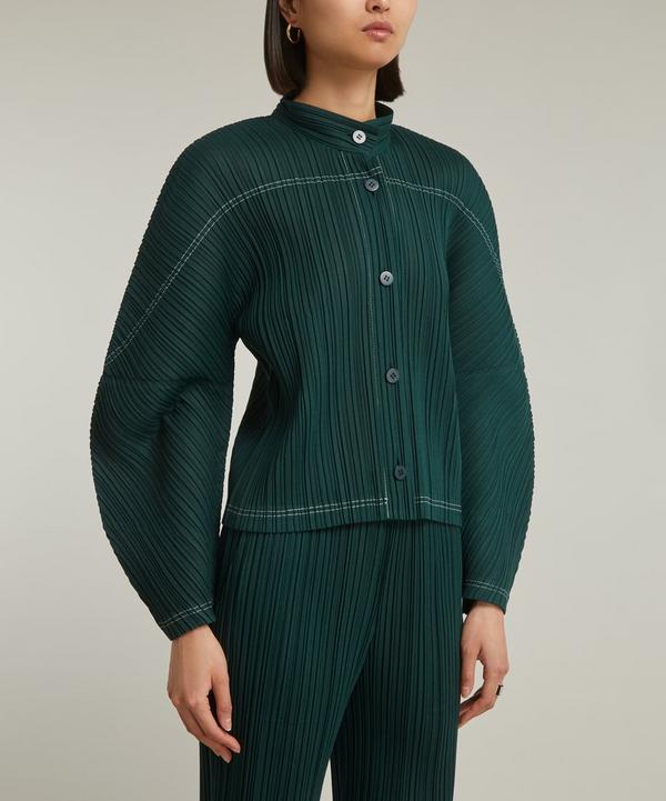 Pleats Please Issey Miyake Ramie Pleats Jacket | Liberty