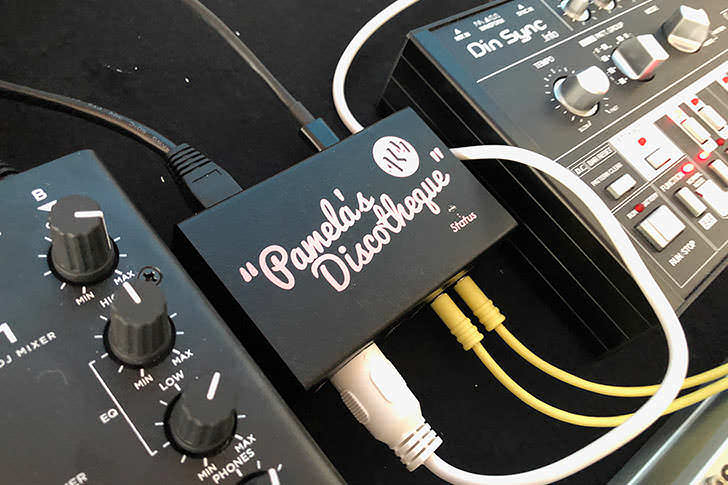 CDJとモジュラーシンセ／リズム・マシンの同期プレイを実現する、ALM