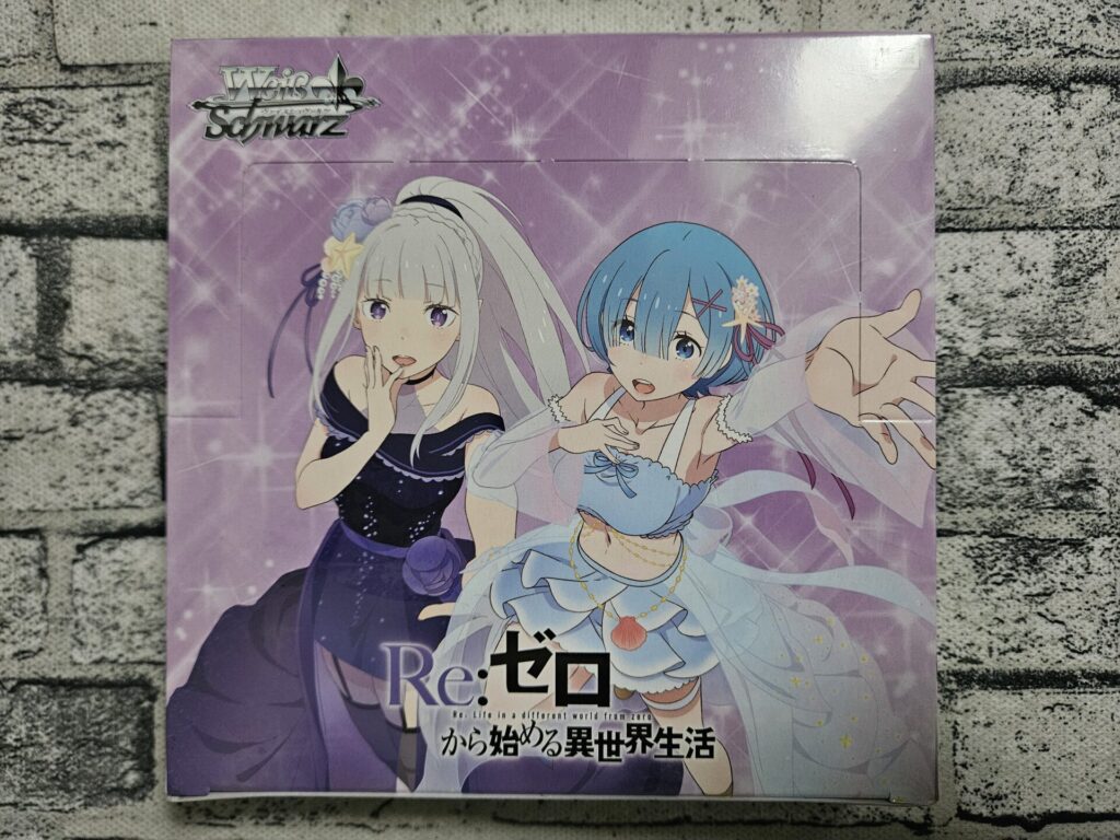 ヴァイス】Re:ゼロから始める異世界生活 Vol.3を3ボックス開封