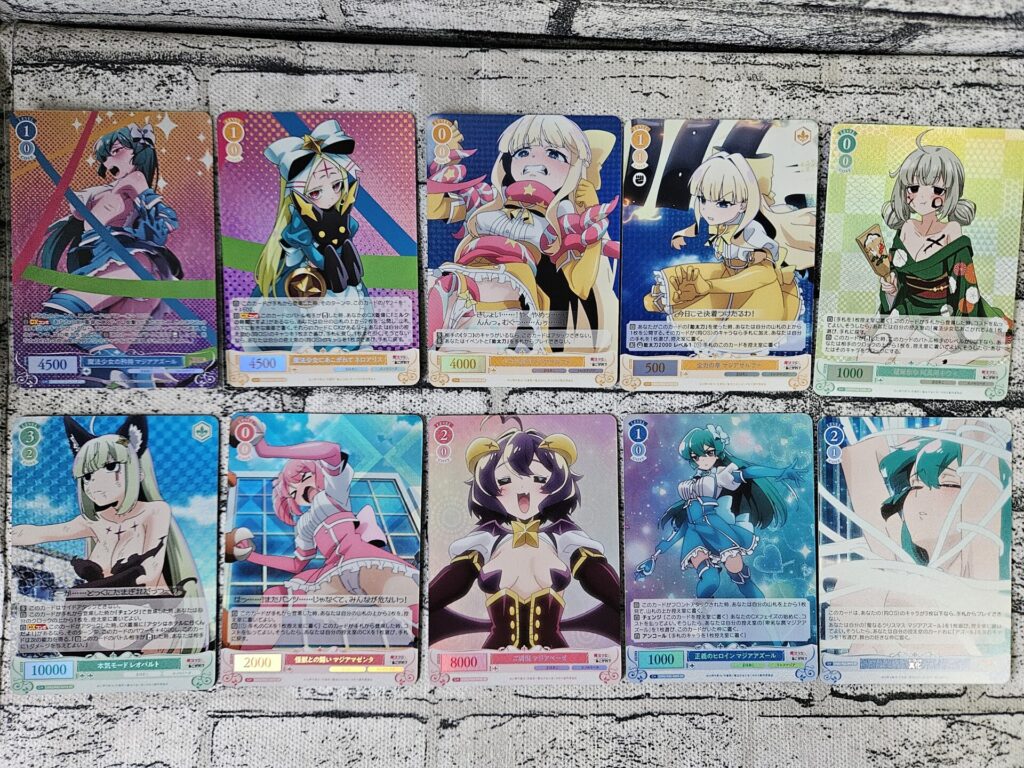 ヴァイスロゼ】ブースターパック 魔法少女にあこがれてを4ボックス開封