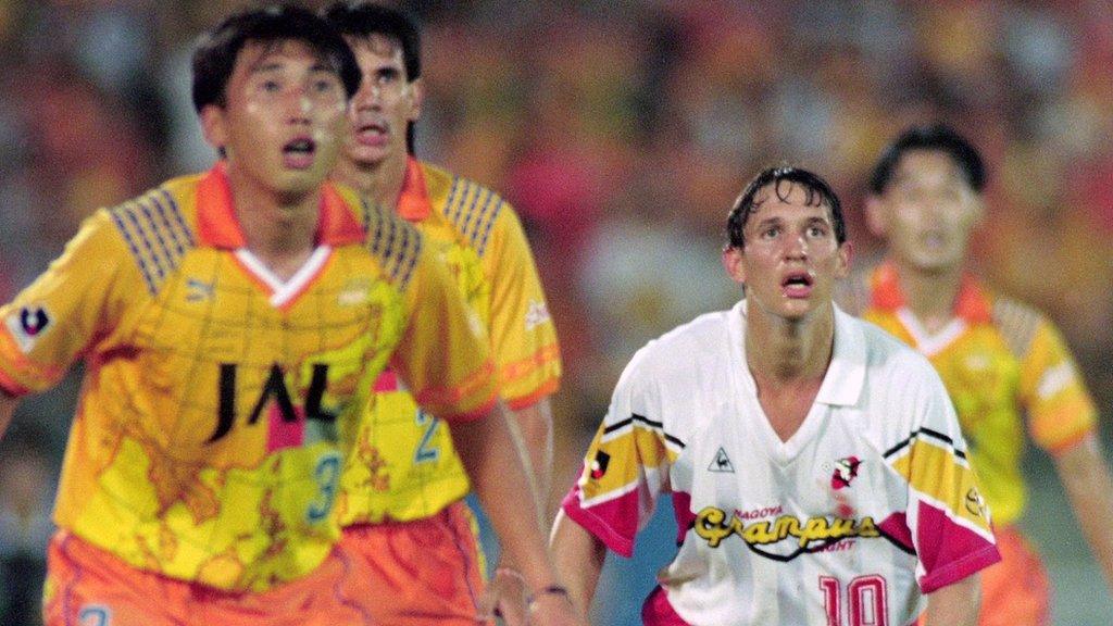 Gary Lineker on the J-League: 'It began with an earthquake and a 5