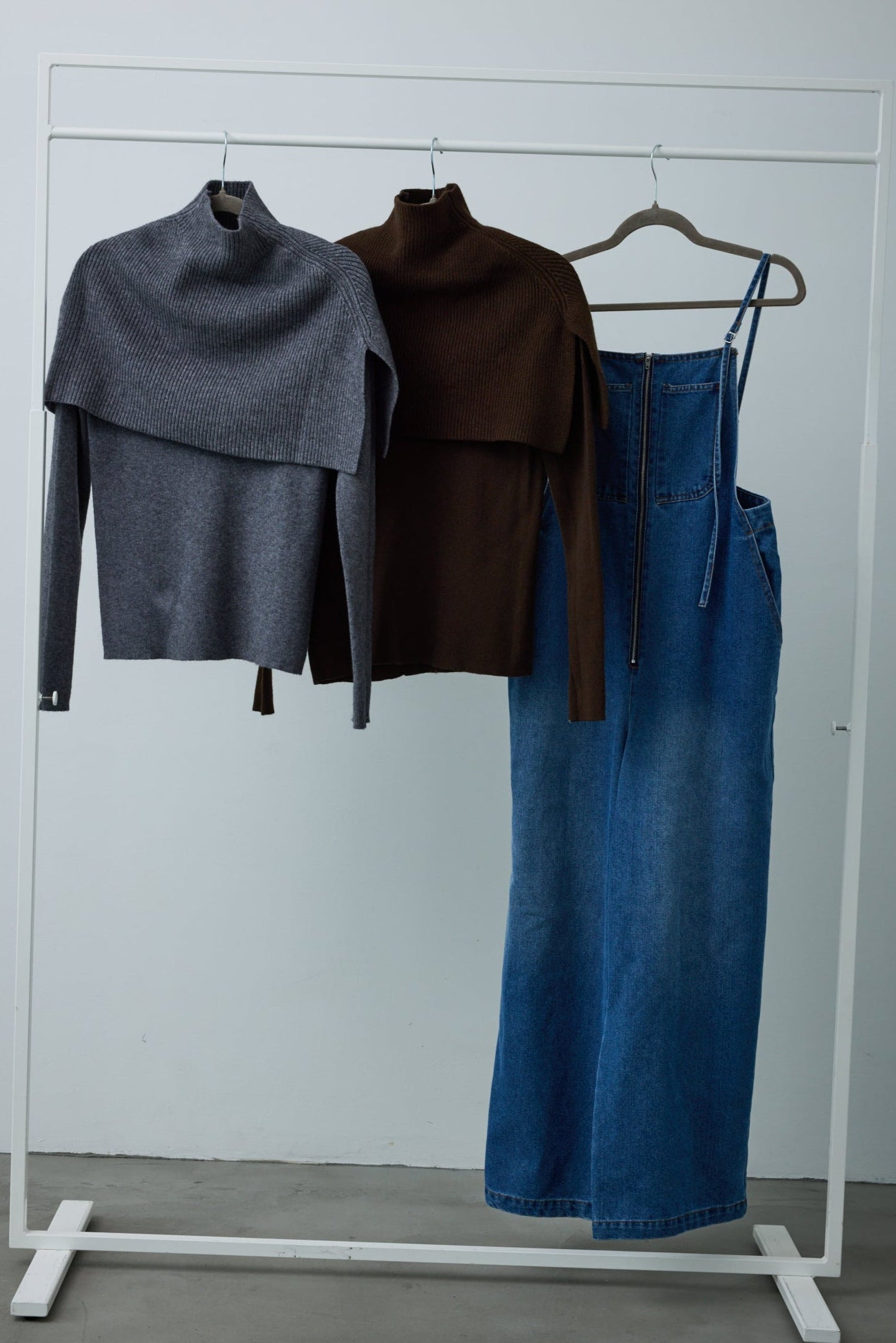 予約/SET]ケープアンサンブルニット+ケープアンサンブルニット+