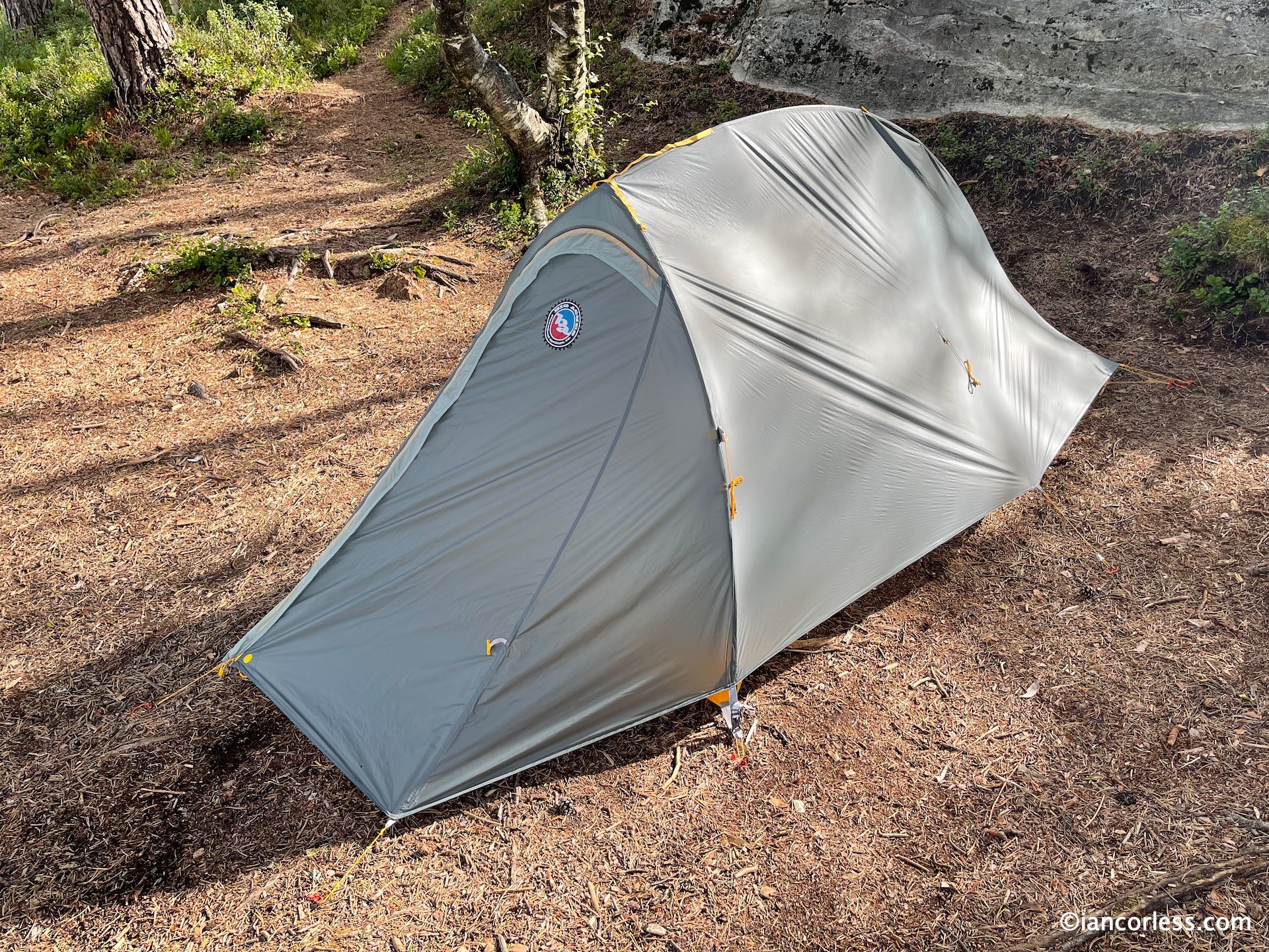 Big Agnes Fly Creek HV UL 1 Person Tent for Bikepacking and