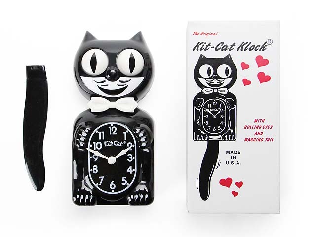 Kit-cat Klock】キット キャット クロック 黒猫 振り子時計