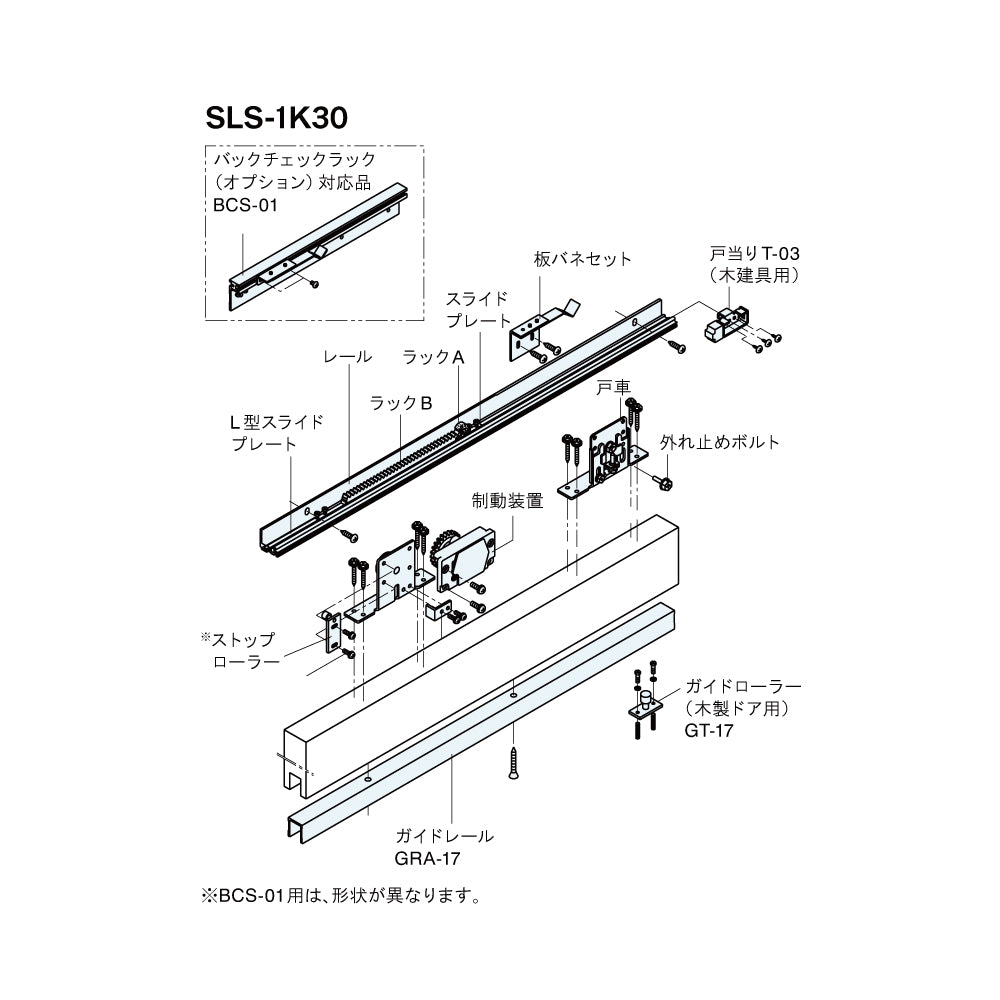 SLS-1K30 ❘ スライダーマン 製品一式 ❘ リョービ（RYOBI