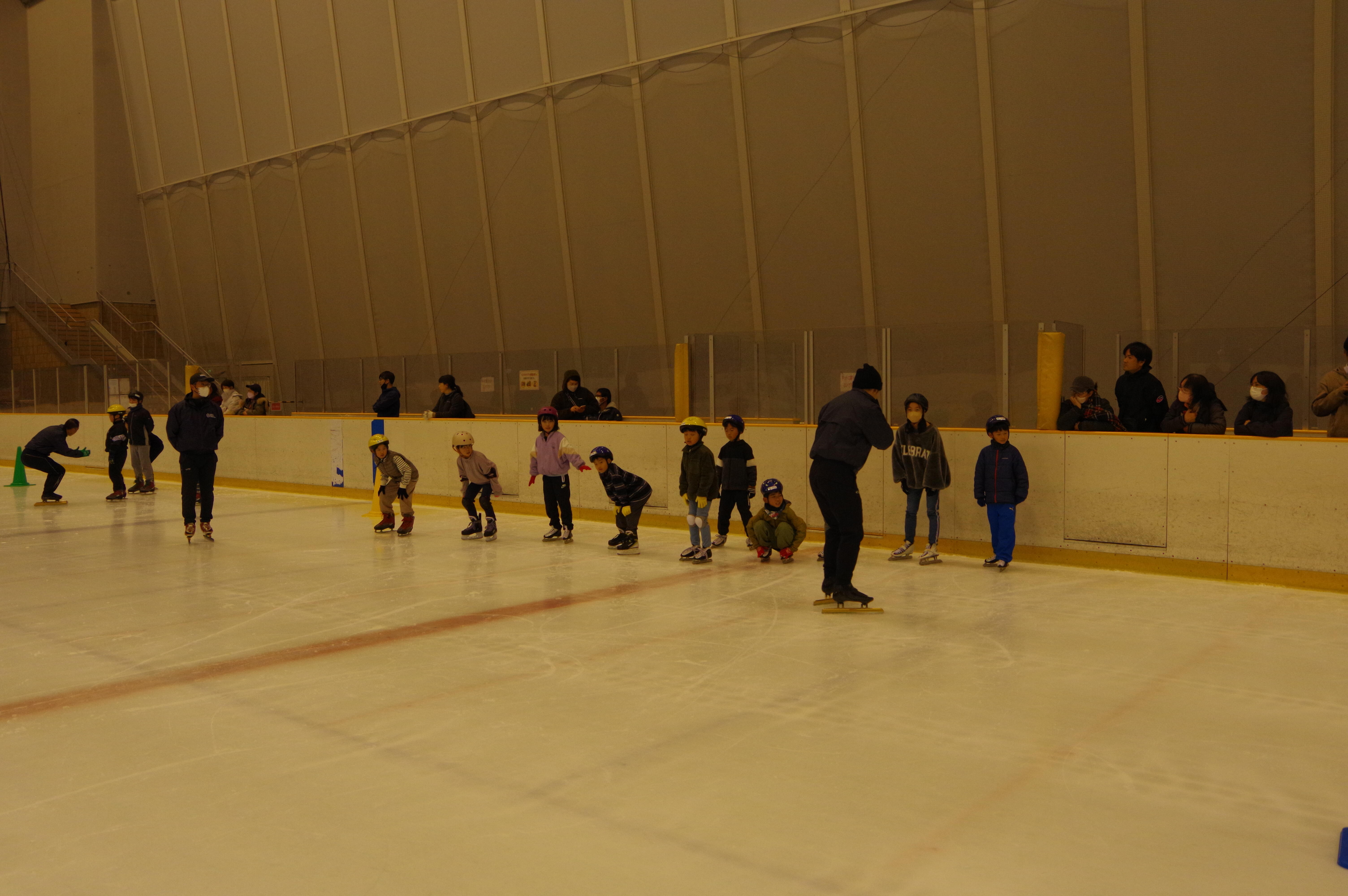 普)令和7年度 茨城スケート教室 第4回目 スピードスケート教室1回目