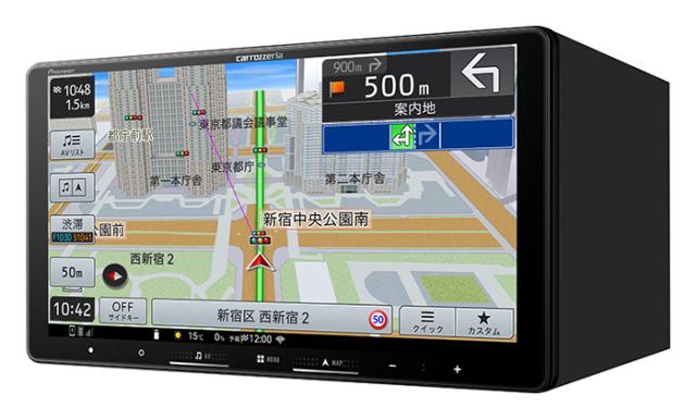 carrozzeria 9V型HD/TV/DVD/CD/Bluetooth/USB/SD CA/AA対応 カーナビ