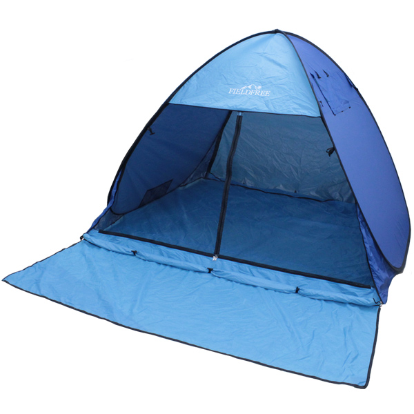 ワンタッチテント フルクローズ テント 200×320cm UPF50+ UVカット
