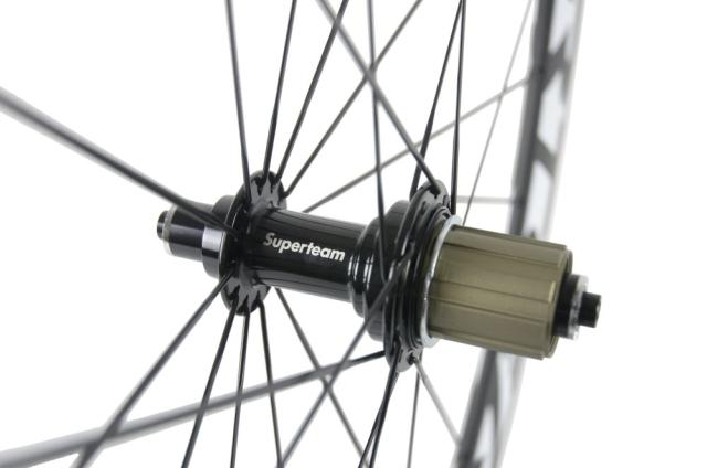 SUPERTEAM 50mm クリンチャ ーホイールセット700c 23mm ロードバイク