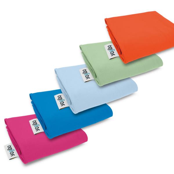 アウターカバーを変えて気分一新。カラフルでお洗濯も簡単な「Yogibo