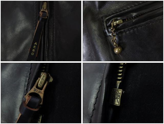 エアロレザー AERO LEATHER ライダースジャケット HALFBELT STF ハーフ