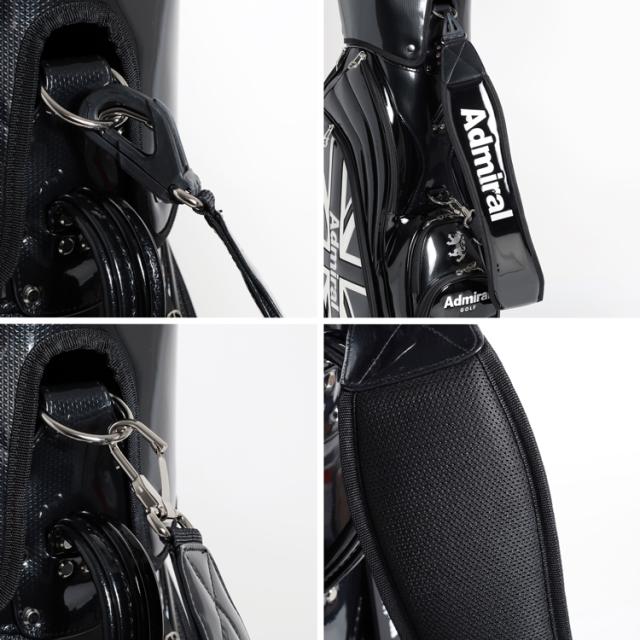アドミラルゴルフ キャディバッグ メンズ 別注モデル 9.5型 約4.2kg 5