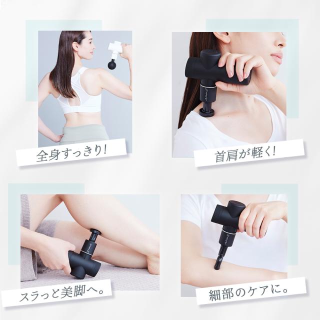 マッサージ ガン 軽量 ミニ 電動マッサージガン 筋膜リリースガン