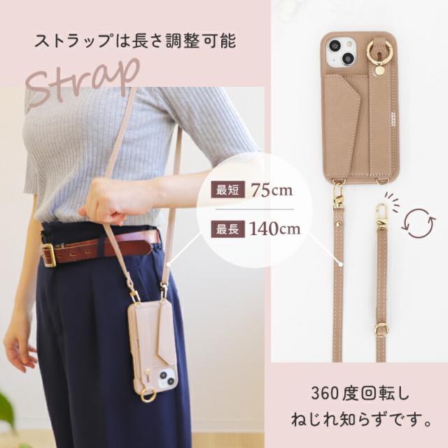 ZTE あんしんファミリースマホ ケース カバー スマホケース ショルダー