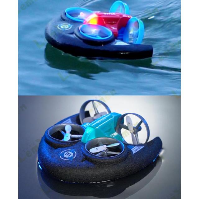 水陸空3in1ドローン ラジコン ラジコンボート キッズ 3way ボート 船