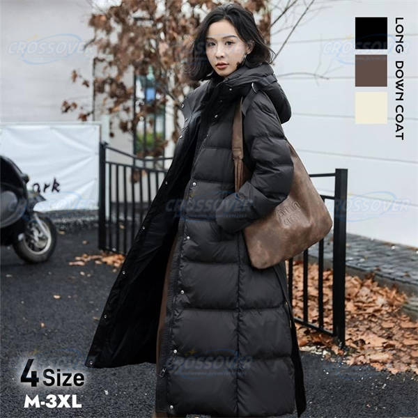 ロングダウンコート 爆買 ダウンジャケット ロングダウン アウター