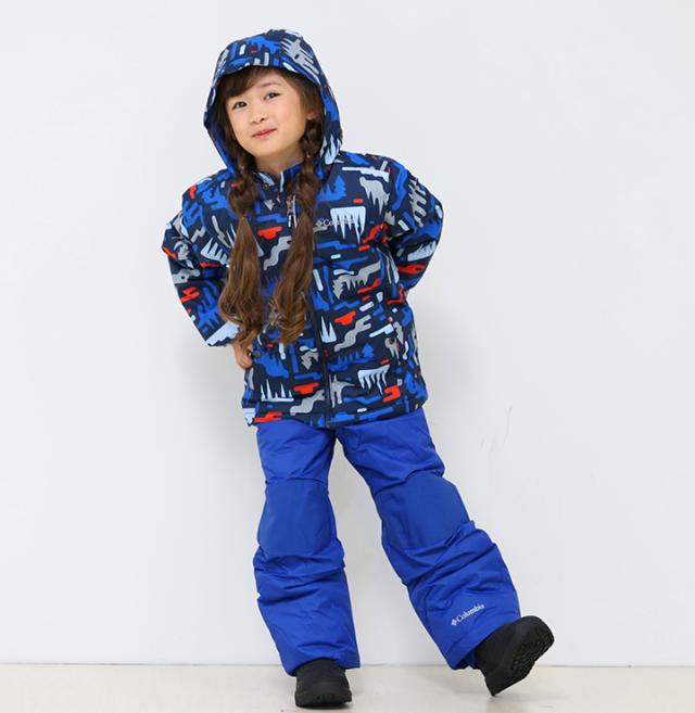 sale】 コロンビア スキーウェア キッズ 男の子 女の子 サイズ調整可能