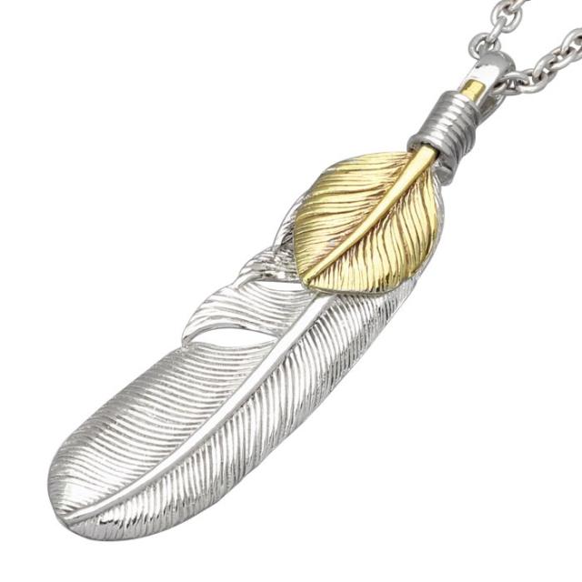 ネックレス メンズ レディース シルバー925 ペンダントトップのみ 真鍮