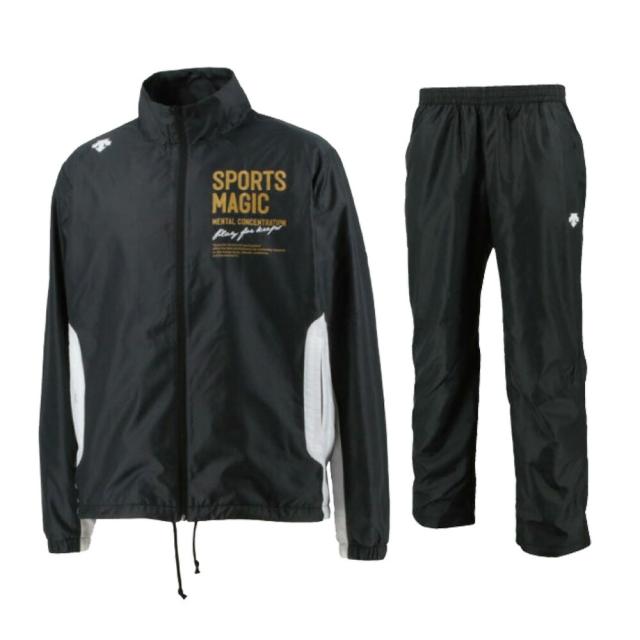 Mサイズのみ】DESCENTE（デサント）裏起毛ウィンドブレーカー上下