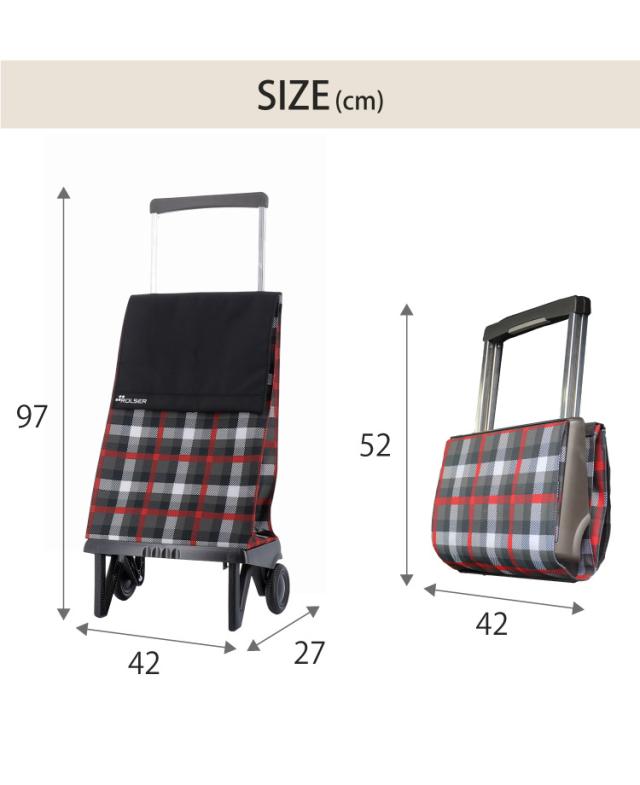 正規販売店】 ロルサー ROLSER ショッピングカート キャリーカート