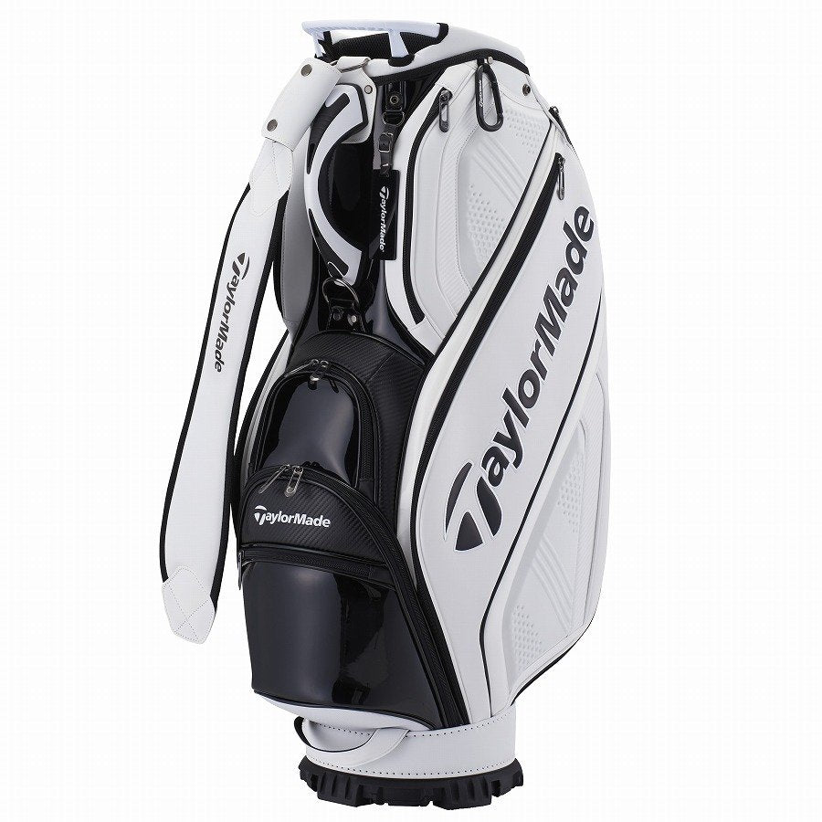 TaylorMade Golf 2022 Austin Caddy Bag / White / Black / TD248