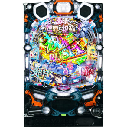 新台】初当たりまで、わずか10分！LT「祝福RUSH」継続率は97％ | P