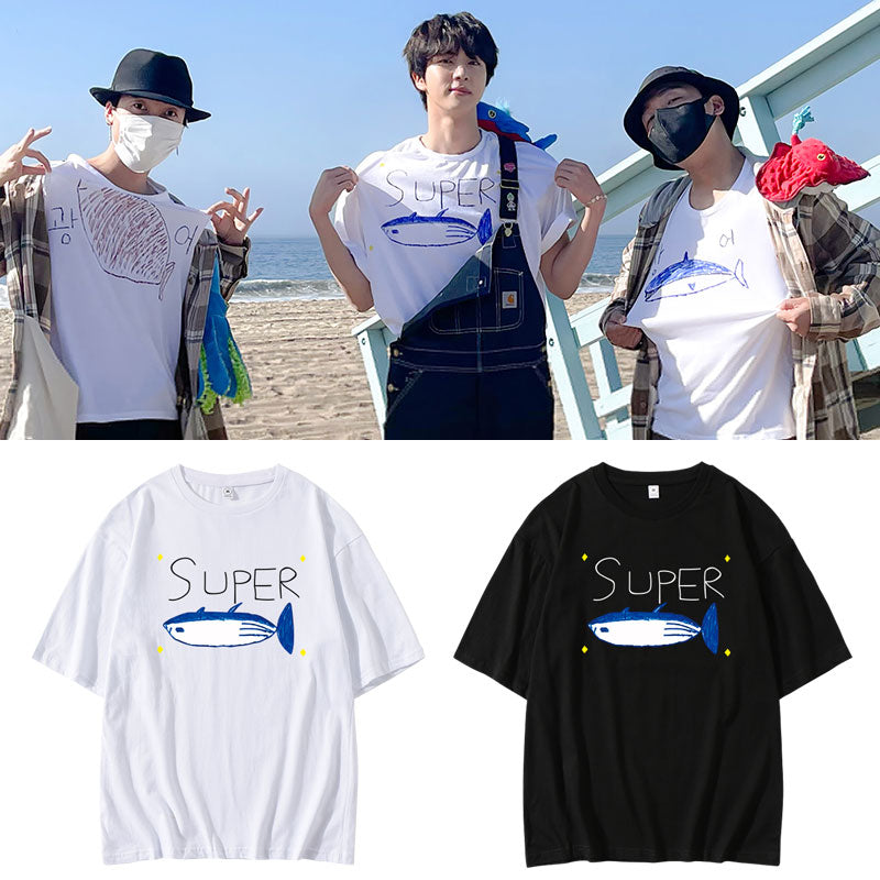 BTS JIN SUPER T-SHIRT – IDOLS FASHION