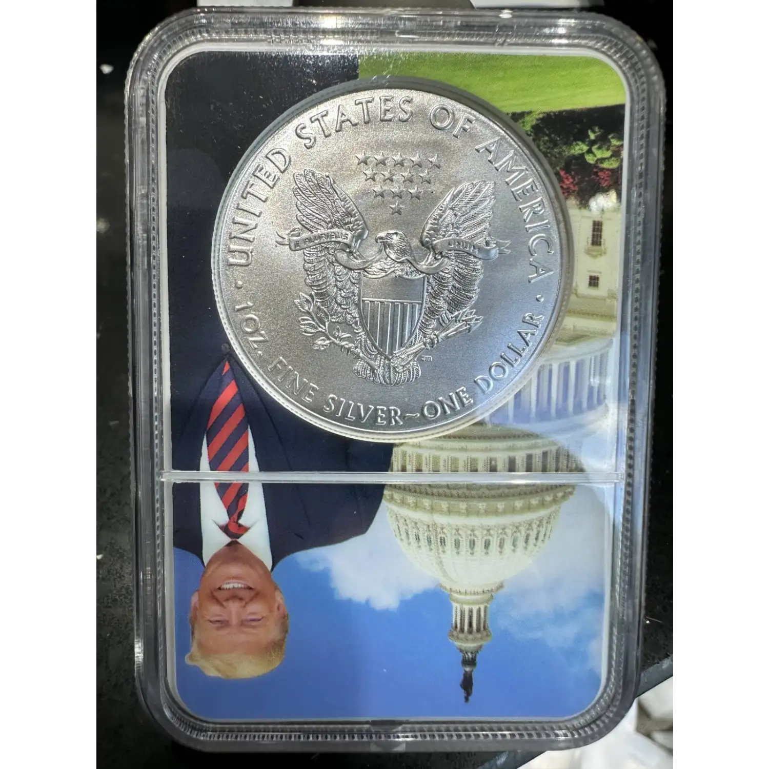 2021 American Silver Eagle NGC ER MS70 Heraldic Eagle T-1 Donald