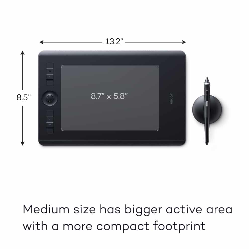 Intuos Pro Pen & Touch Tablet, Medium - iDesign 365