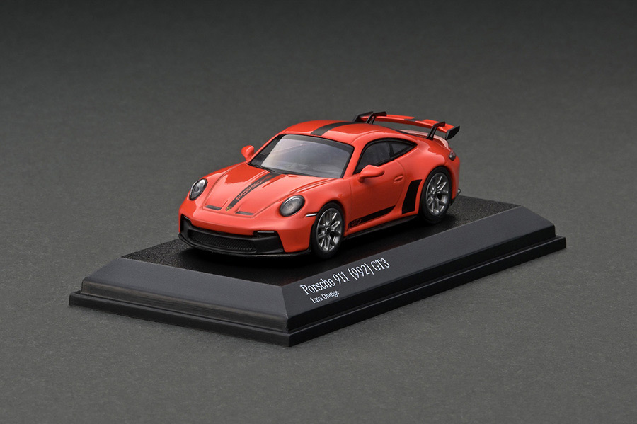 643061004 1/64 PORSCHE 911 GT3 (992) 2021 LAVA ORANGE | LINE UP